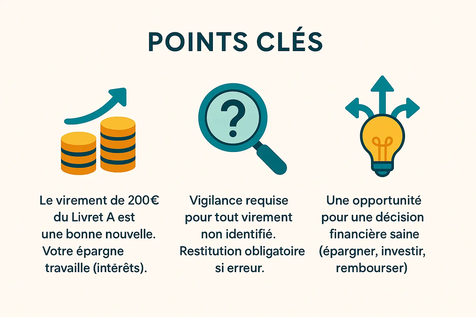 Illustration représentant les clés de la gestion financière
