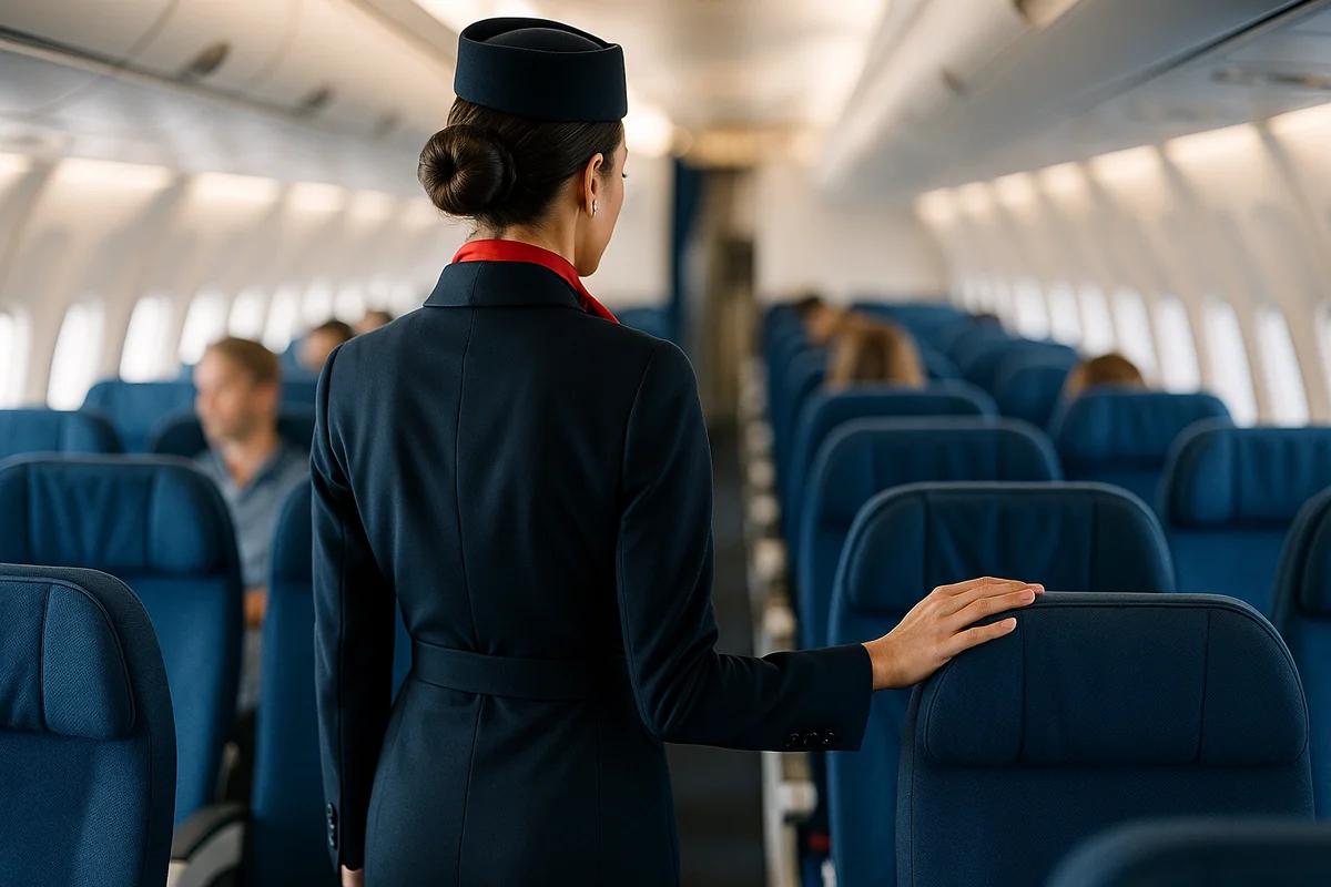 Salaire hôtesse de l'air en France en 2026