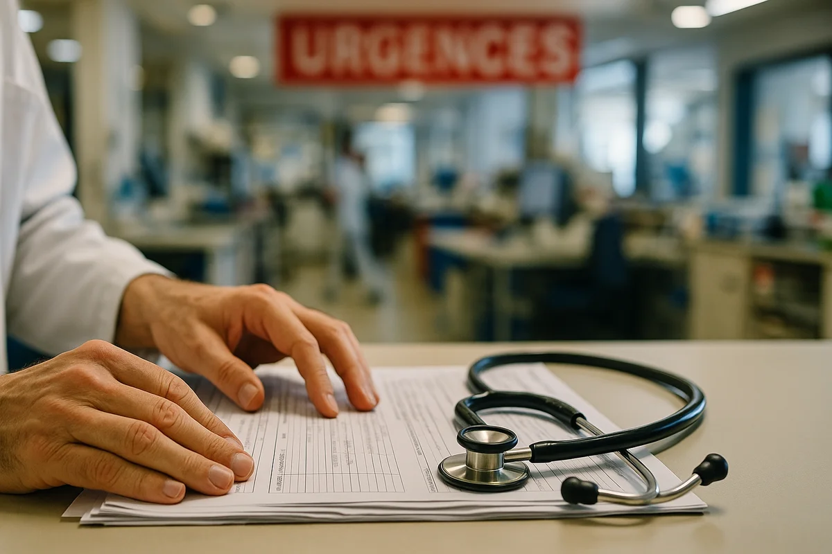 Salaire médecin urgentiste en France en 2026