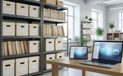 Archivage physique vs archivage numérique : pourquoi le papier résiste et comment bien le stocker