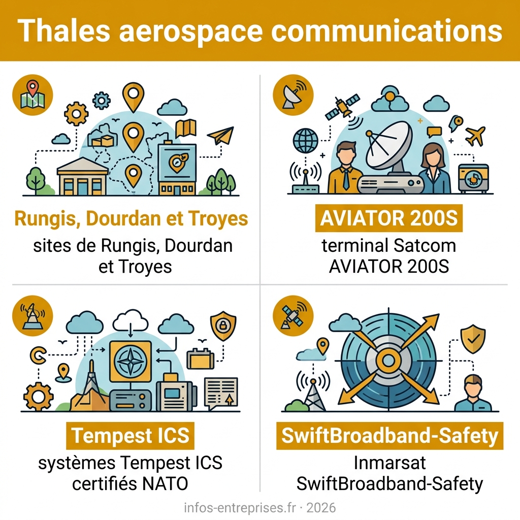 Infographie — thales aerospace communications