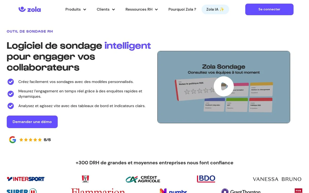 Apercu du site Zola